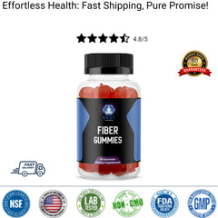 Fiber Gummies Healthy Colon Support 4.8 out of 5 stars effortless health