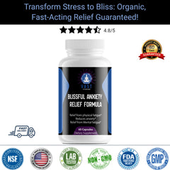 fast-acting anxiety relief capsules with customer ratings and satisfaction guarantee