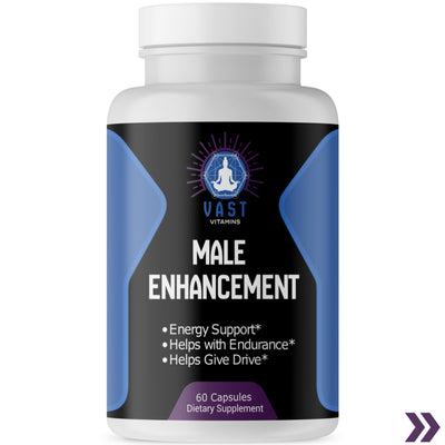 close up of Male Enhancement Tablets for man health